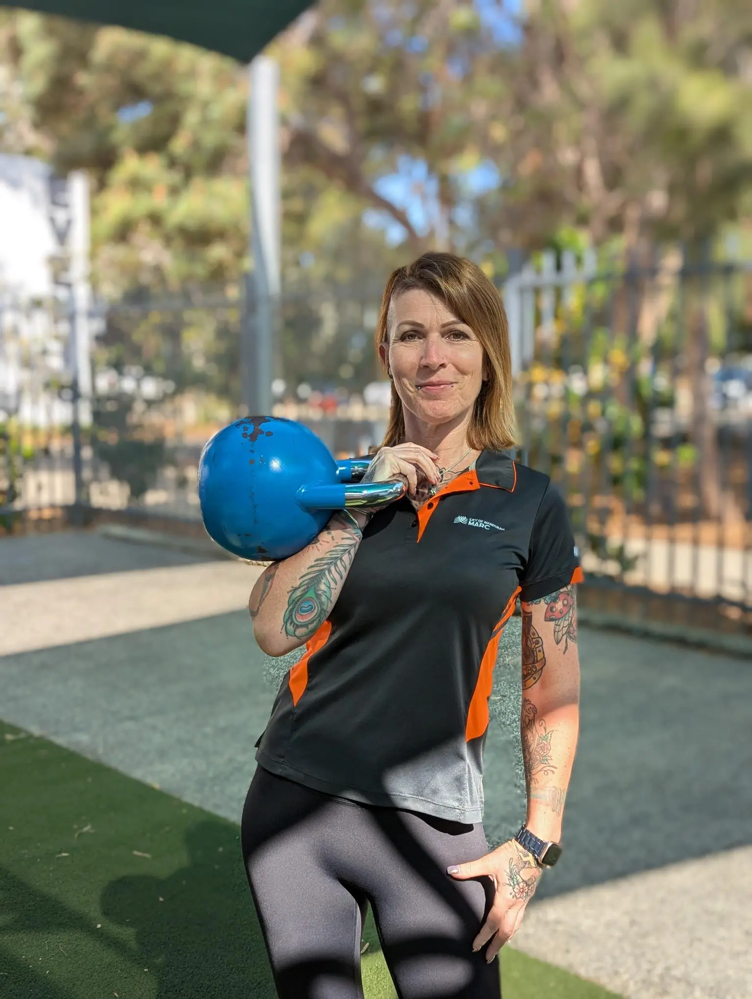 Personal trainer Andrea